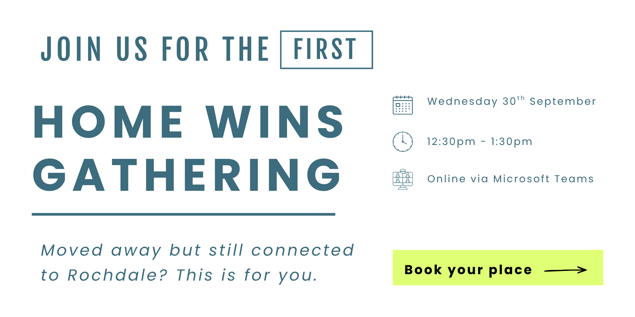 Home Wins first meeting 30th Sep